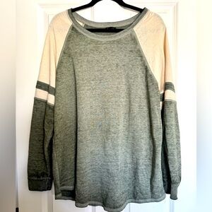 Torrid baseball sweatshirt size 1